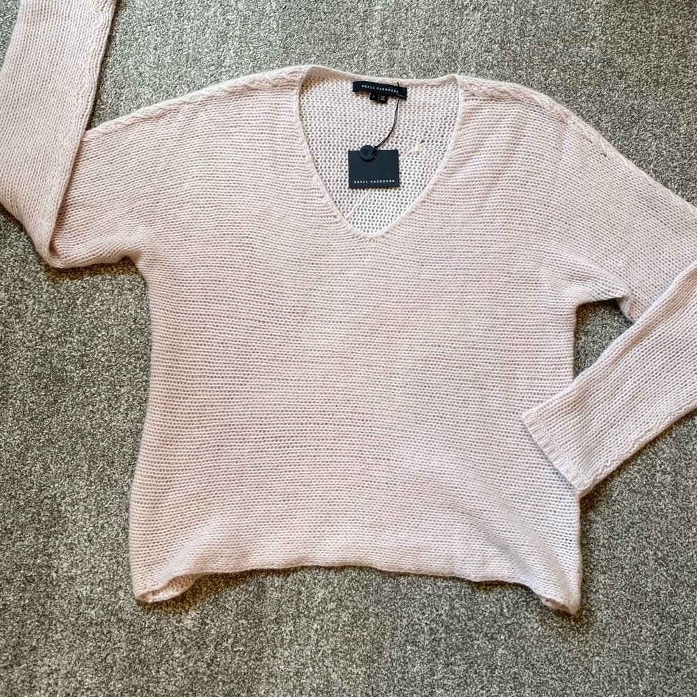 Skull Cashmere Sweater Sz L